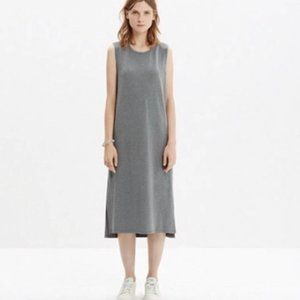 Madewell Grey Muscle Shirt, Maxi Dress